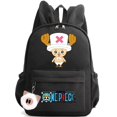 thumbnail image 1 of Anime One Piece Backpack Knapsack Kids Boy Girl Printed School Bag Teenager Student Cartoon Bookbag Outdoor Rucksack, 1 of 5