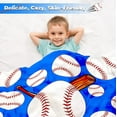 thumbnail image 2 of Yibo Baseball Gifts for Boys Blanket Flannel Soft and Comfortable Anti-static Bed Sofa Blanket, 2 of 6