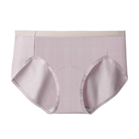 LWNYDPLSD Panties Women s Underwear High Waist Seamless Breathable Briefs Underwear for Women High Women Panty Grey L