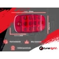 thumbnail image 2 of Par De Plafones TUNELIGHT-RENOVATIO 12 Leds Luz Alta Y Baja Roja, 2 of 7