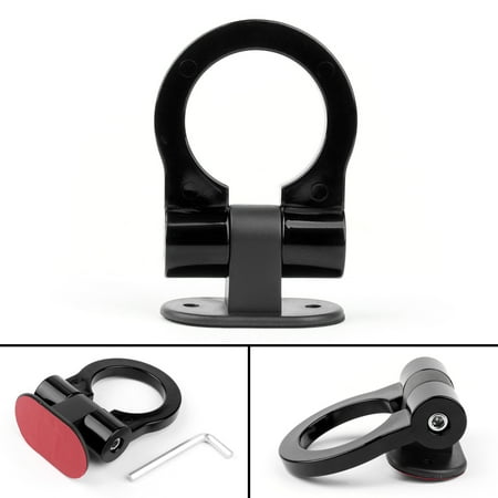06 Front Bumper Tow Hook - Areyourshop Car Simulation Trailer Tow Hook Decorative Racing for Truck SUV Front Bumper BLK