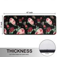 thumbnail image 5 of Kitchen Rugs Sets Of 2,Pioneer Flower Floral Print Pattern Anti Fatigue Kitchen Mat Rugs Non Slip Washable,Decorative Kitchen Floor Mats for Kitchen,Sink,Laundry,17"x47"+17"x47", 5 of 5