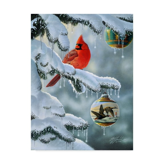 Wilhelm Goebel 'Christmas Companion' Canvas Art