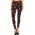 thumbnail image 3 of Women's Plus Ballerina Dance Music Ballet Pattern Printed Leggings, 3 of 3