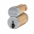 thumbnail image 2 of Schlage 23-030-S123-606 Cylinder for Full Size Interchangeable Core in S123 Keyway, 606 - Satin Brass, Varies Metal, 2 of 2