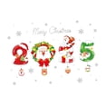 thumbnail image 3 of Calcomanía de copos de nieve para ventana, calcomanías navideñas para ventana, decoración de invierno, calcomanías navideñas con copos de nieve para B, 3 of 9