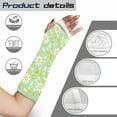 thumbnail image 7 of Jiueut Butterfly Daisy Arm Cast Cover Arm Cast Sleeve with Thumb Cover Hand Cast Covers for Shower Adult Size L Waterproof Arm Cast Cover for Shower Wrist Cast Cover, 7 of 7