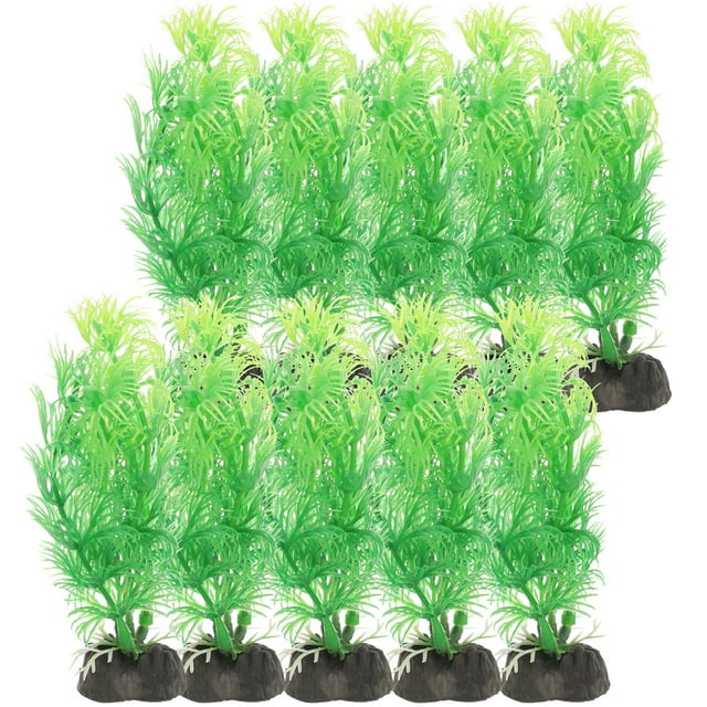 Houderco 10Ud Acuario Artificial Para Y Paisaje En De Peces