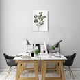 thumbnail image 7 of Botanical Elegance12x16 Framed Sage Green Eucalyptus Canvas Art - Boho Bathroom & Bedroom Decor, 7 of 7