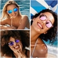 thumbnail image 2 of Lentes de Sol Joopin Cuadrados Grandes Polarizados UV400 para Mujeres y Hombres, 2 of 6