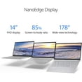 thumbnail image 3 of ASUS Chromebook C425 Clamshell Laptop, 14" FHD 4-Way NanoEdge Touch Screen, Intel Core m3-8100Y Processor, 4GB RAM, 128GB eMMC Storage, Backlit KB, Silver, Chrome OS, C425TA-AS348FT, 3 of 8