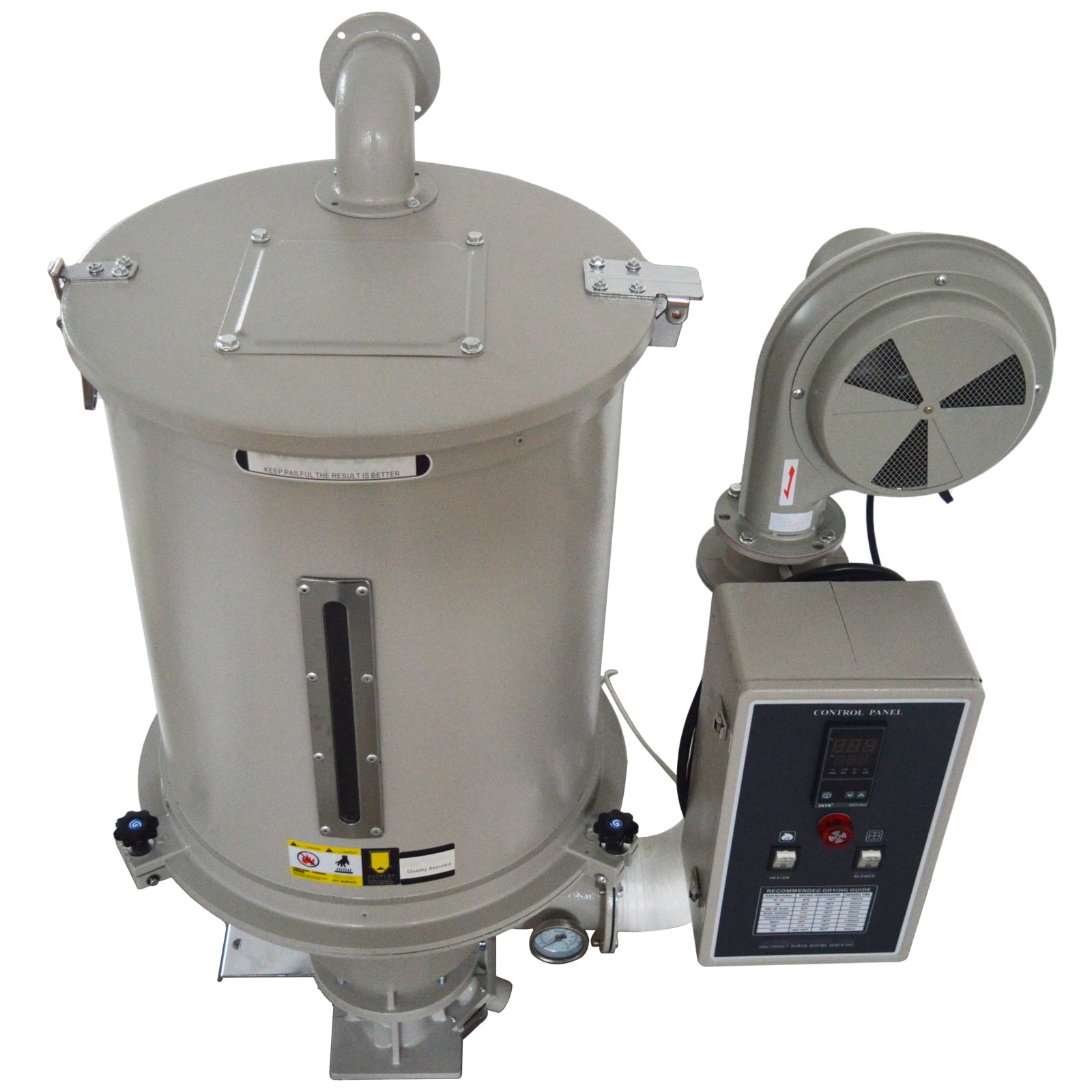 Techtongda 25kg Hopper Type Plastic Dryer Hot Air Plastic Pellet Dryer 220V