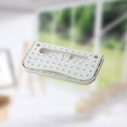 thumbnail image 5 of Milisten Home Shoes Storage Rack Fold Wall-mounted Paste PP Shoe Rack Bathroom Wall Flop Suction Wall Durable Shoes Racks (White), 5 of 5