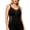 Black, variant on Aivtalk Women Plus Size Satin Silk Camisole with Built in Bra Lace Trim Tank Top Adjustable Straps Full Coverage Cami Top Summer Going Out Top 4XL