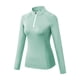 thumbnail image 3 of MHFRRA Traje de Yoga Ajustado de Manga Larga y Alta Elasticidad para Mujer, Ideal para Fitness y Yoga. Verde, 3 of 4