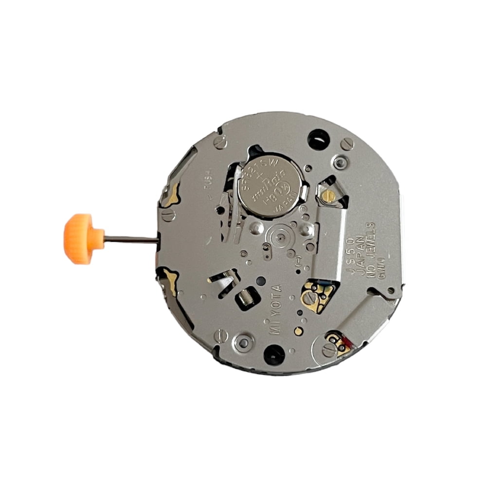 Miyota JS50 12 1/2''' SC-CHR 3 sub-dials on 6 o'clock quartz movement