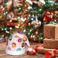 thumbnail image 6 of Haiem Donut Pattern Santa Hat Confortable Velvet Christmas Hat for Christmas Party Favors Fit for Adults and Kids, 6 of 6