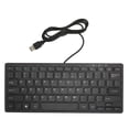 thumbnail image 1 of Ultra Thin 78 Keys Scissor Keys USB Wired Keyboard Plug and Play, 1 of 8