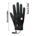 thumbnail image 3 of YWIYIUD 1 Pair Rechargeable Battery Electric Heated Gloves, USB Heating Gloves Thick And Warm Filling Material Suitable For Cold Weather, Electric Heating Gloves for Both Men And Women, 3 of 8