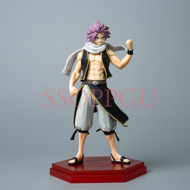 GSC Fairy Tail Final Season Natsu Dragneel figura gris Fullbuster PVC figura de acción colección Anime modelo juguetes muñeca regalos para niños QYM unisex