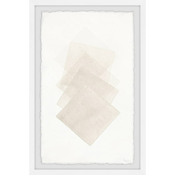 Parvez Taj Diamond Squares Framed Wall Art