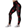 thumbnail image 7 of mgoYE Halloween Sweat Pants Women High Waist Printed Yoga Pants Holiday Tights Women Leggins Size M, 7 of 7