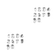thumbnail image 3 of Molde para pasteles Moyic utensilios de cocina acero inoxidable Talla grande 2piezas, 3 of 6