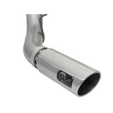 aFe Large Bore-HD 5in 409 SS DPF-Back Exhaust GM Trucks 20-24 V8-6.6L (49-44125-P)