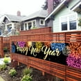 thumbnail image 4 of 2 PCS Banner de Feliz Año Nuevo 2025 para fiesta - Banner de Feliz Año Nuevo para jardín para decoraciones de Feliz Año Nuevo 2025 - Fiesta de Nochevieja, 4 of 5
