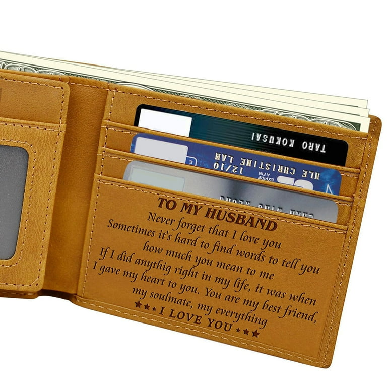 Husband wallet best sale from wife