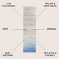 thumbnail image 3 of JONATHAN Y CONTEMPORARY POP 2 x 8 Runner Rug, Shore Gradient - Blue/Cream, CTP111B-28, 3 of 10