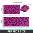 thumbnail image 7 of Pink and Black Of Leopard Print Kitchen Rugs Sets Of 2,Anti Fatigue Kitchen Mat Rugs Non Slip Washable,Decorative Kitchen Floor Mats for Kitchen,Sink,Laundry,17"x30"+17"x47", 7 of 7