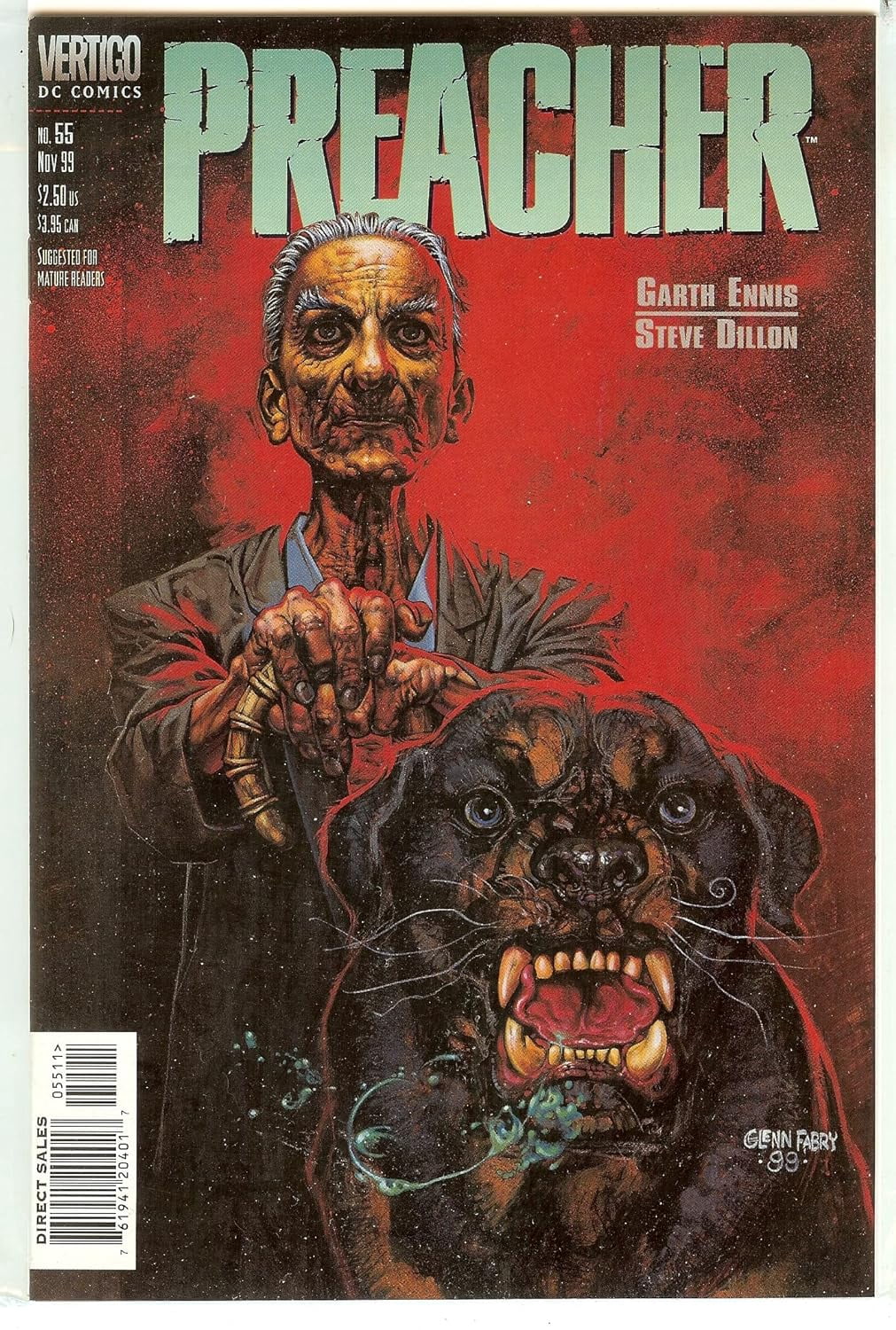 Preacher Garth Ennis NM #55