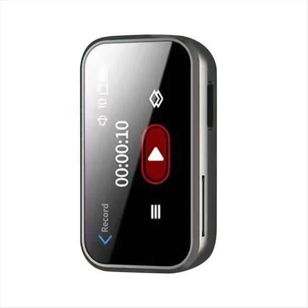 Mini Reproductor MP3 Deportivo con Bluetooth y Pantalla Táctil de 32 GB, Reproductor de Música HIFI, Libro Electrónico, Radio FM, Grabadora de Voz, Compatible con MP4.