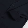 thumbnail image 6 of GiLiling Kids V Neck Cardigan - Solid Color Button Down Open Front Long Sleeve Knitted Sweater Coat for Girls Boys (Navy, 9-10 Years), 6 of 9