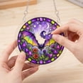 thumbnail image 7 of Halloween Acrylic Puzzle Suncatcher - 8 Inch Stained Glass Window Hanging Ornament for Car Halloween Tree Porch Patio Decor Spooky Gift, 7 of 7