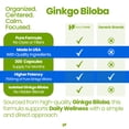 thumbnail image 5 of HealthFare Ginkgo Biloba Extract 7500mg | 200 Vegan Capsules | Extra Strength Standardized Herbal Supplement | Supports Brain Function, Memory & Focus | Non-GMO, Gluten-Free | Made in USA, 5 of 7
