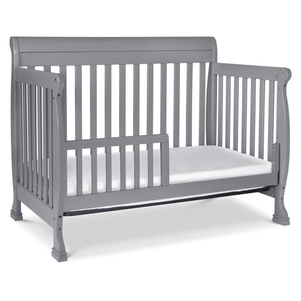 DaVinci Kalani 4-in-1 Convertible Crib in Grey Finish