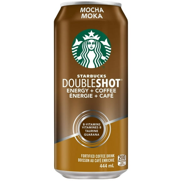 Starbucks Doubleshot Mocha Coffee Drink, 444mL Can, 444mL