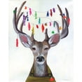 thumbnail image 2 of Kamdon Kreations 26x31 White Modern Wood Framed Museum Art Print Titled - My Dear You Look A-Lure-ing, 2 of 4