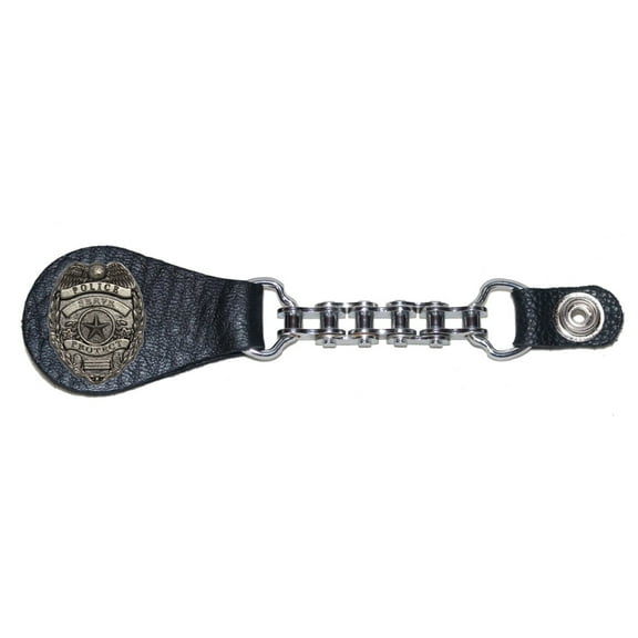 Handmade Police Bike Chain Vest Set. Made in Texas