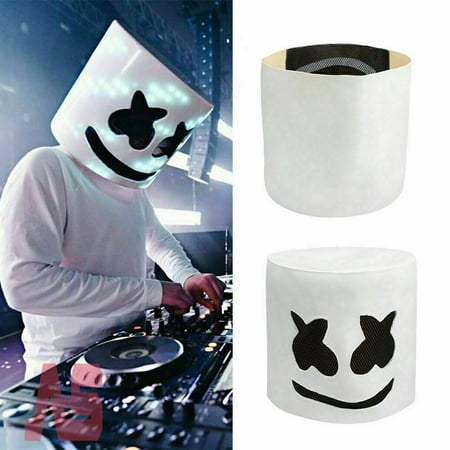 Marshmallow Headgear Mask for Bar Party Wear Non-luminance