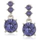 thumbnail image 3 of Set de joyas Nine West Purple con forma de collar y pendientes, tono plateado, 3 of 6