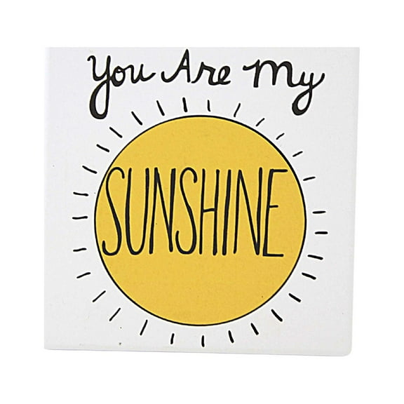 Tabletop Sunshine Coaster Stoneware Our Name Is Mud 6013761