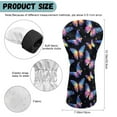 thumbnail image 6 of Yuyamidu Colorful Butterfly Golf Club Head Covers for Women Golf Accessories Waterproof PU Leather for Woods and Driver Fairway Hybrids, 6 of 7