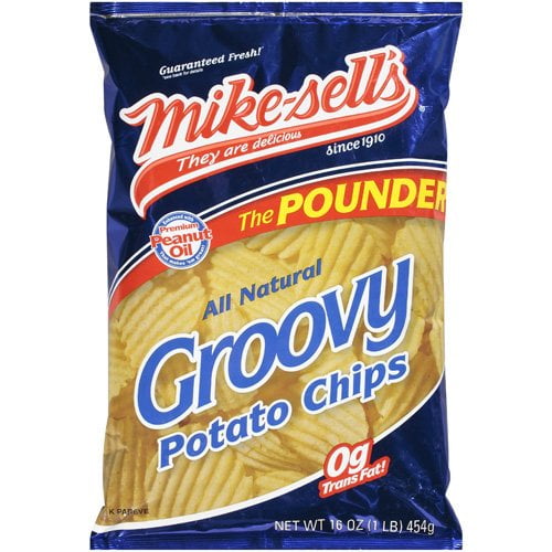 Mikesell's Groovy Potato Chips, 16 Oz.