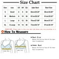 thumbnail image 2 of Bigersell Underwire Push up Bra Women Lace Wireless Bras Comfort Soft Sports Bras Ladies Bras No Underwire Padded Bralette Underwear Everyday Bras Black M, 2 of 4