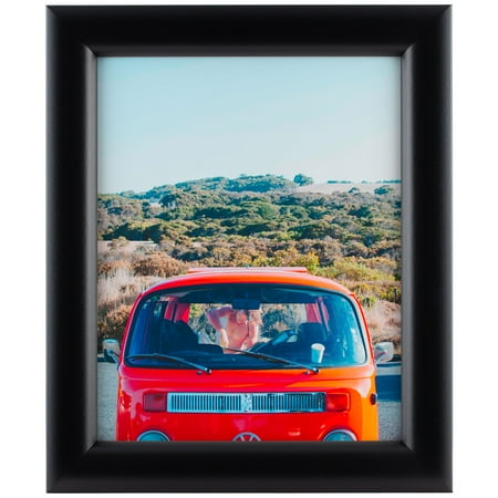 Craig Frames Bullnose 125, Mystic Satin Black Picture Frame, 13x19 Inch