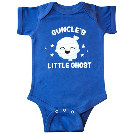

Inktastic Cute Guncle s Little Ghost with Stars Gift Baby Girl Bodysuit