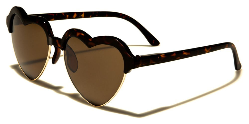 Super Flat Lens Sunglasses Designer Fashion Wire Top Unisex Shades UV 400 